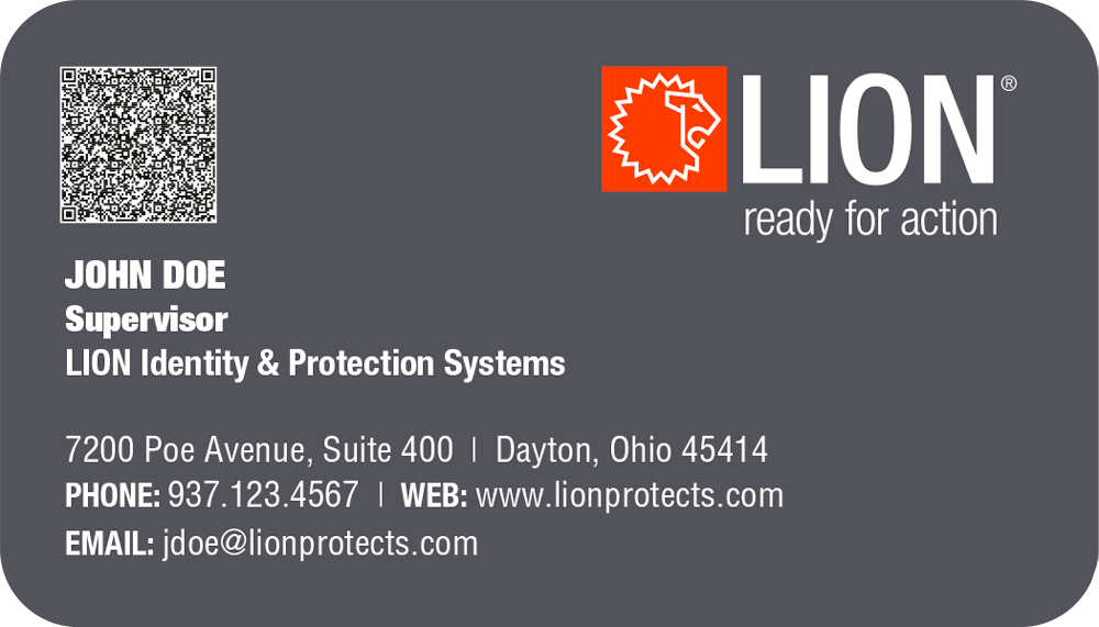 Show details for LION Business Card